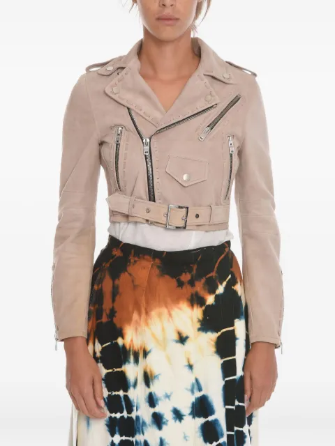 AMIRI chamarra biker corta