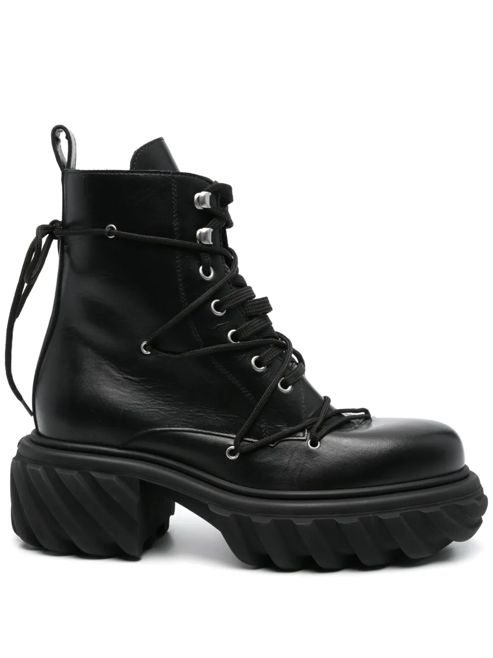 Off-White Pre-Owned botas militares con tacón de 65mm | negro | Image 1