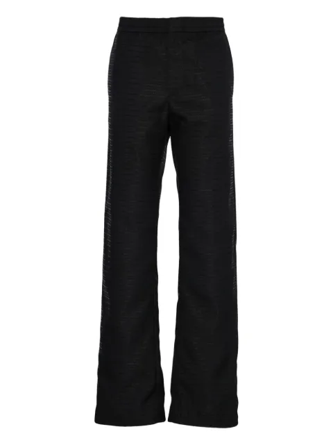 Prada Pre-Owned pantalon à logo triangulaire