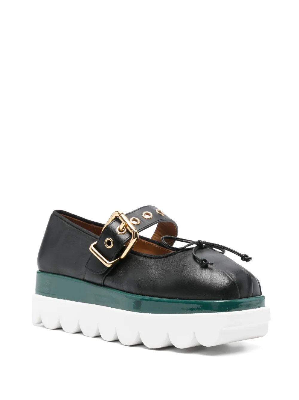 Marni Pre-Owned 50 mm flatform pumps - Zwart