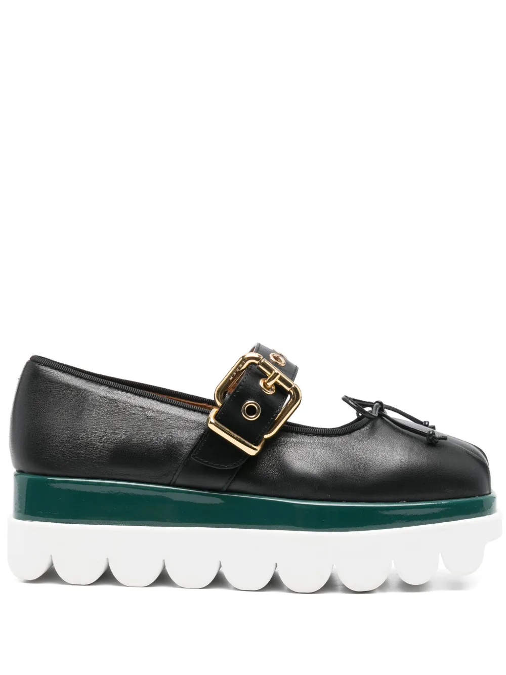 Marni Pre-Owned 50mm flatform pumps | Black | Image 1