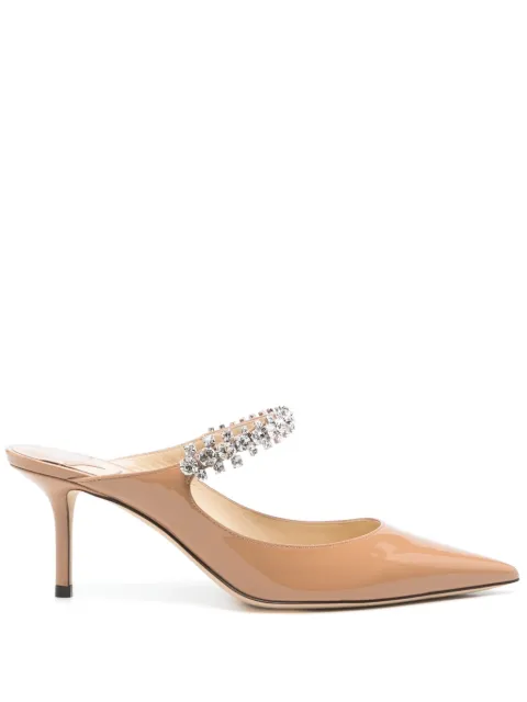 Jimmy Choo Pre-Owned 65mm Bing mules