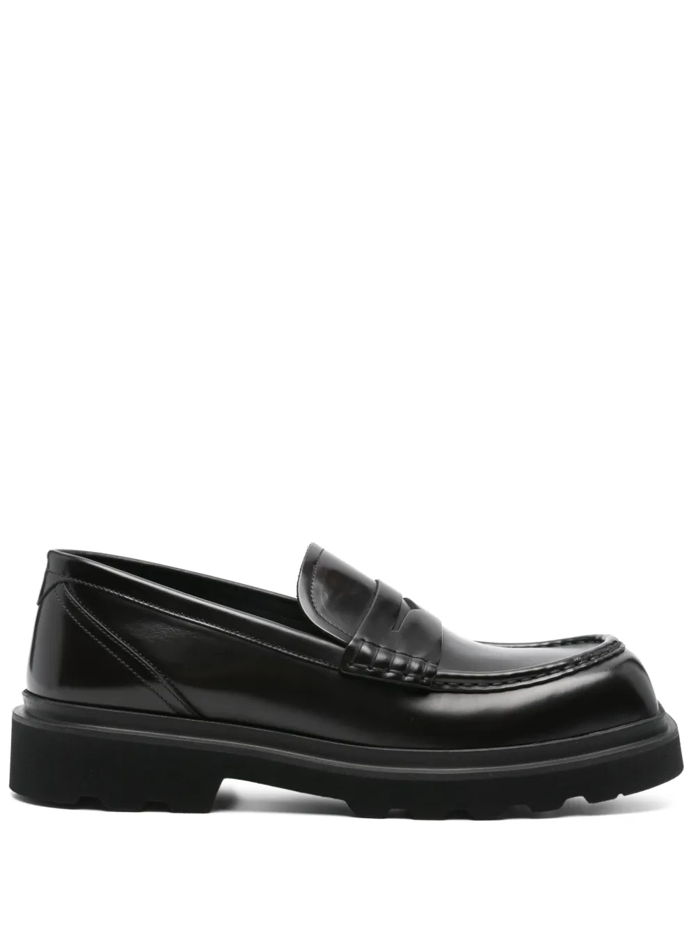 Pre-owned Dolce & Gabbana Leather Loafers