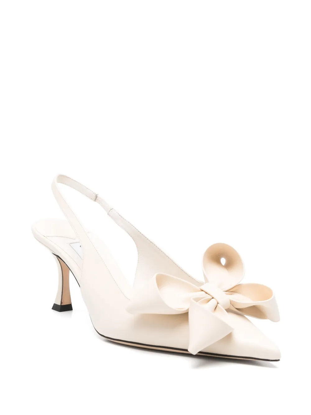 Jimmy Choo Pre-Owned 70mm bow-detailed slingback pumps | Image 2