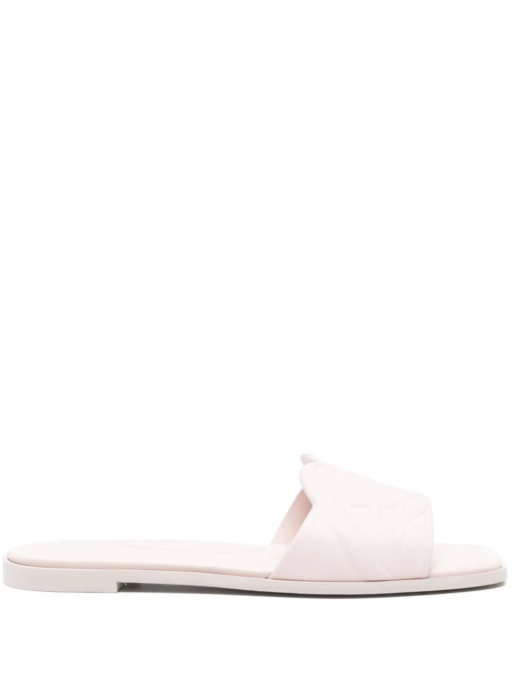 Alexander McQueen Pre-Owned sandalias con logo en relieve | rosado | Image 1