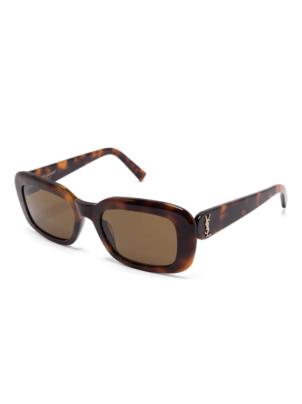 Saint Laurent Pre-Owned rectangle-frame sunglasses | Image 2