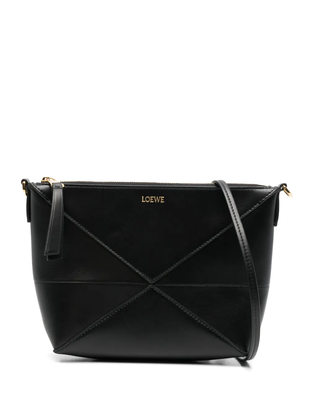 Loewe Pre-Owned Puzzle Fold shoulder bag | Black | Image 1