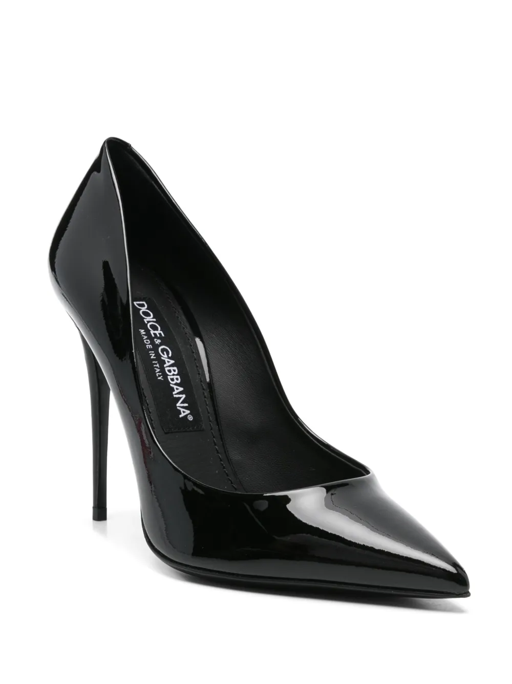 Dolce & Gabbana Pre-Owned 110mm lakleren pumps - Zwart