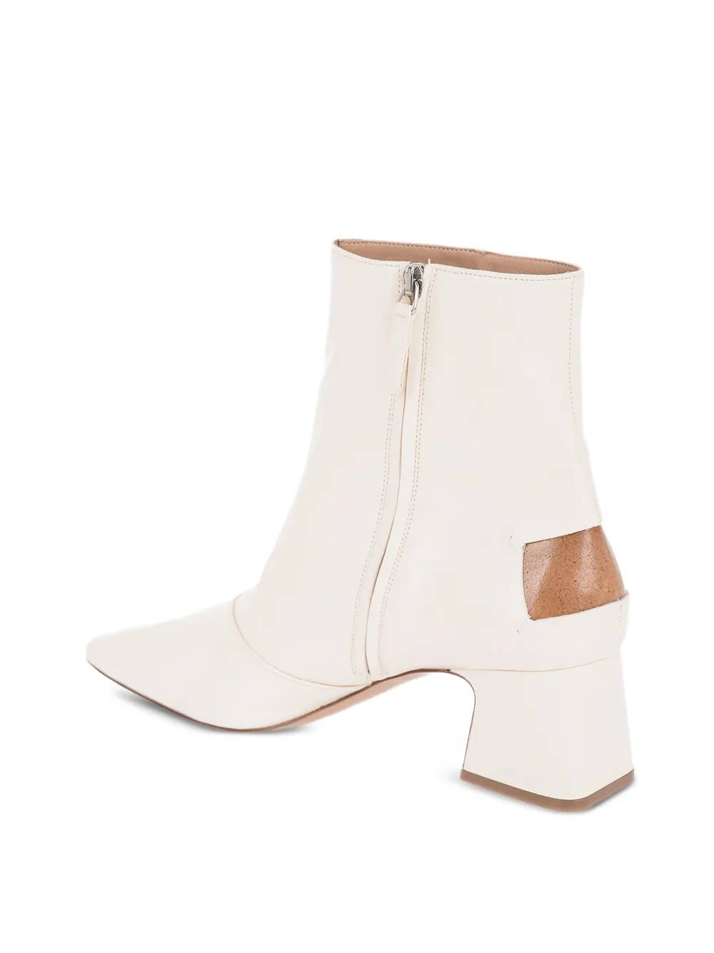 Maison Margiela 60mm leather ankle boots Neutrals