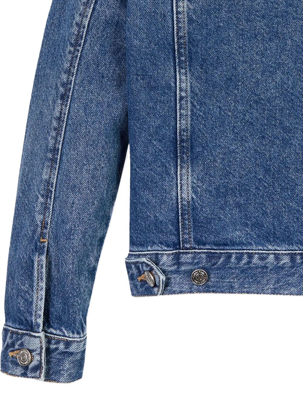 Calvin Klein Kids Katoenen jack Blauw
