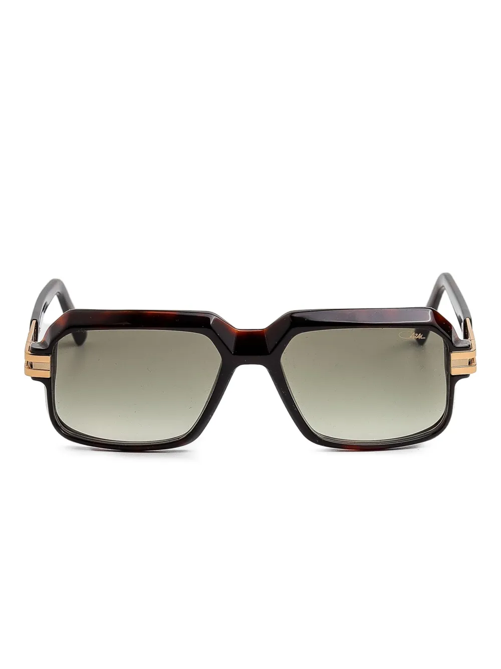 Cazal tortoiseshell square-frame sunglasses | Brown | Image 1