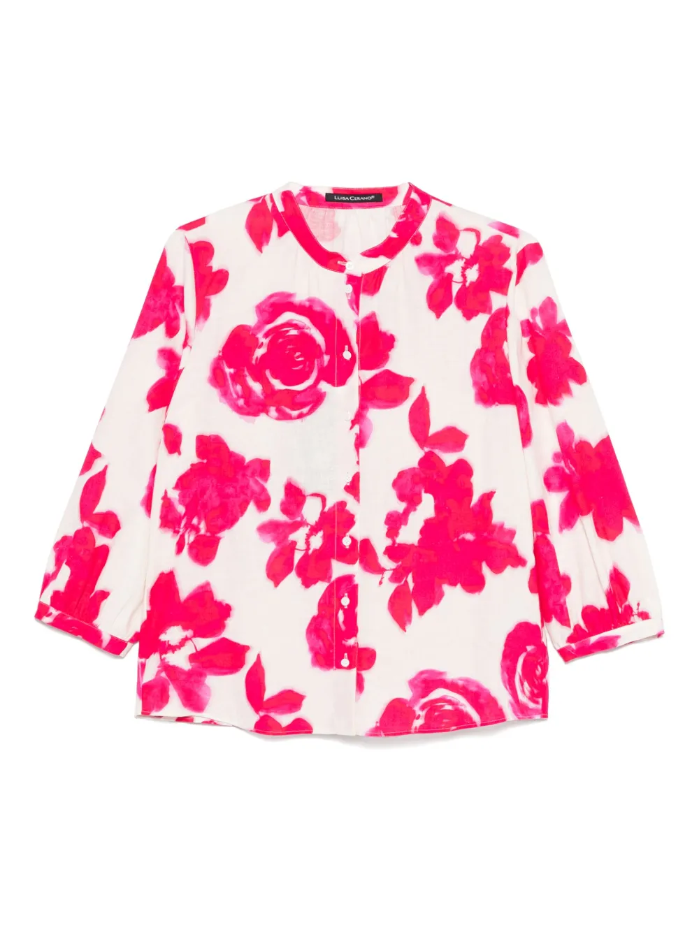 Luisa Cerano camisa con estampado floral | rosado | Image 1