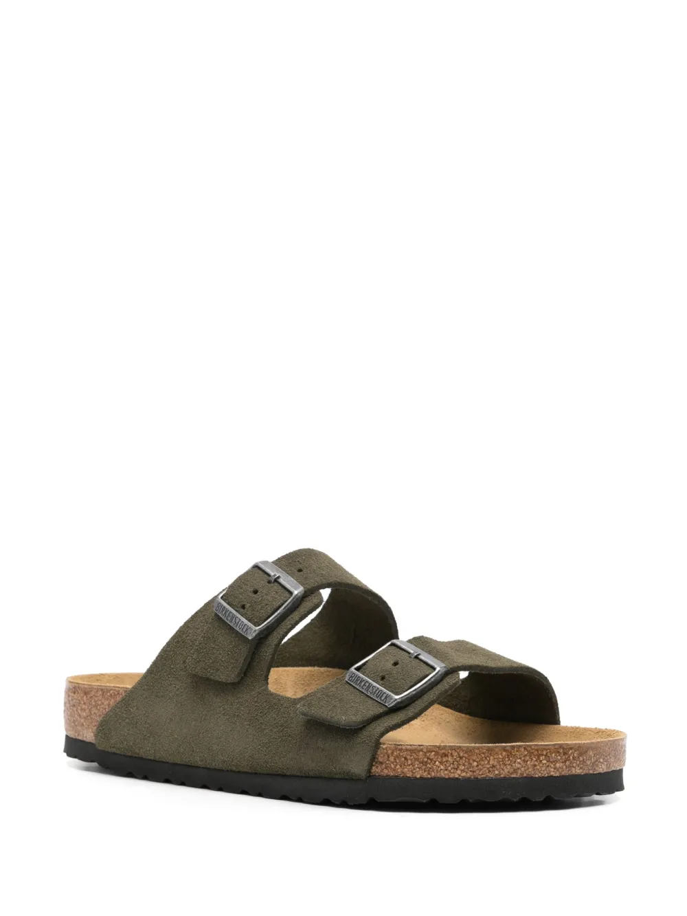Birkenstock Arizona suede sandals Green