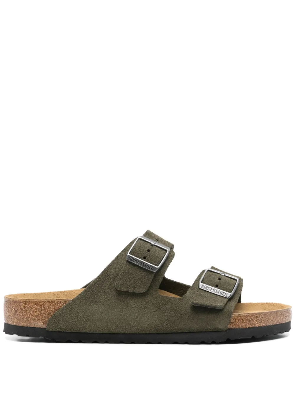 Birkenstock Arizona suede sandals Green