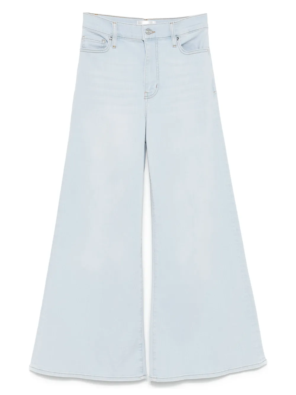 Shop Frame Wide-leg Jeans