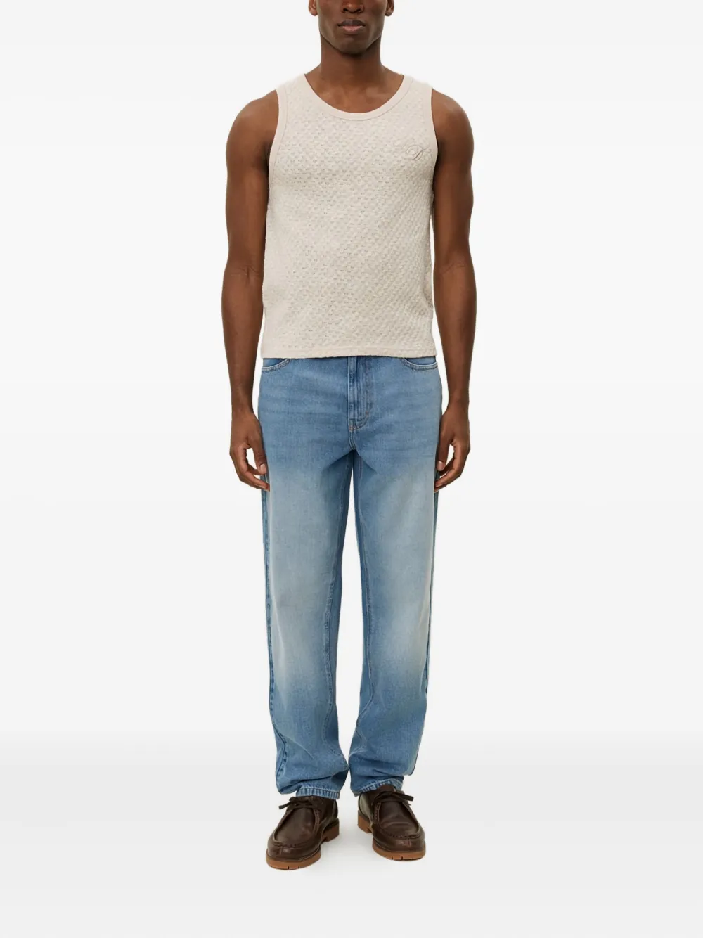 Les Deux logo-embroidered tank top | Vests & Tank Tops | Image 2