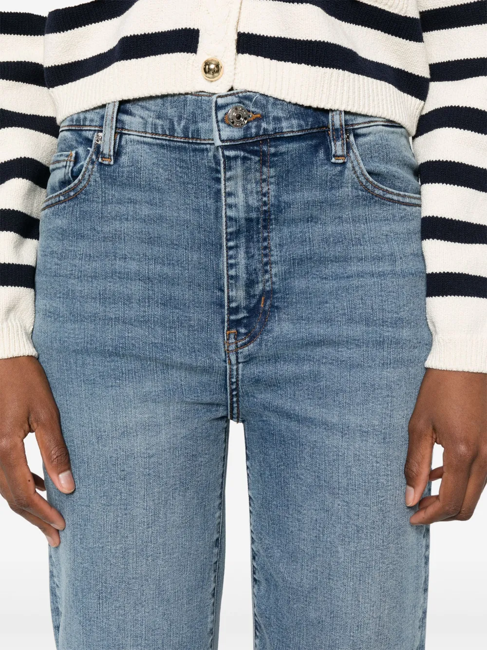 Shop Frame The Pixie Bootcut Jeans