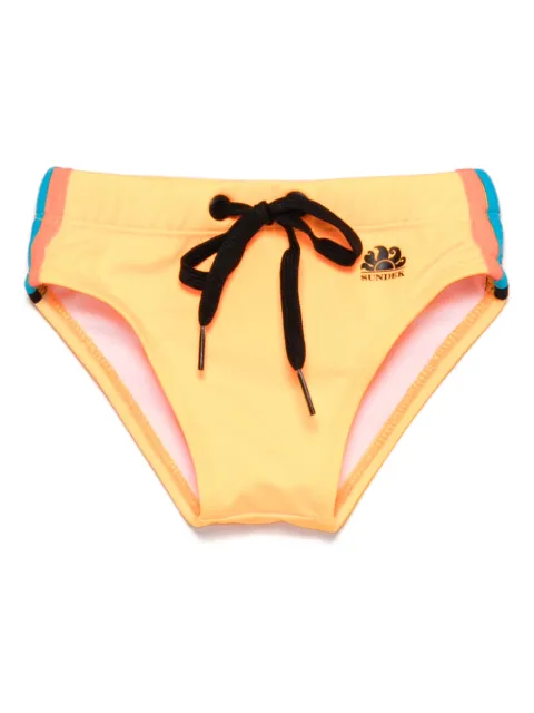Sundek logo-print swim briefs
