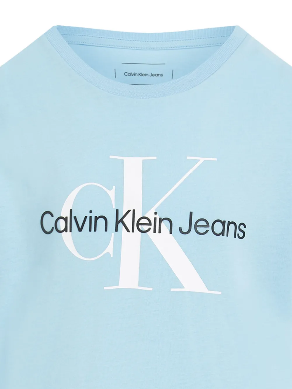 Calvin Klein Kids Katoenen T-shirt Blauw