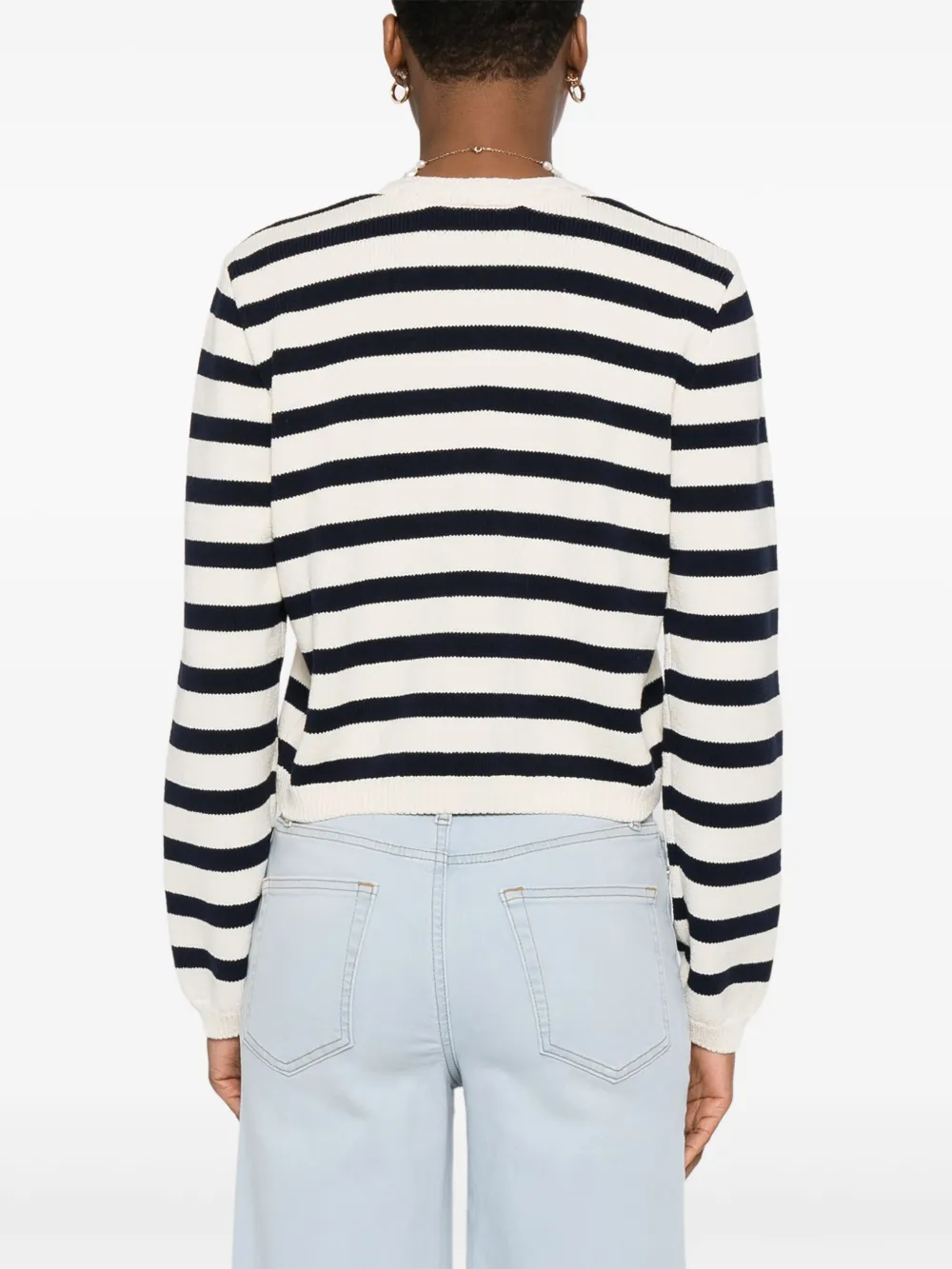 Shop Frame Striped Cardigan