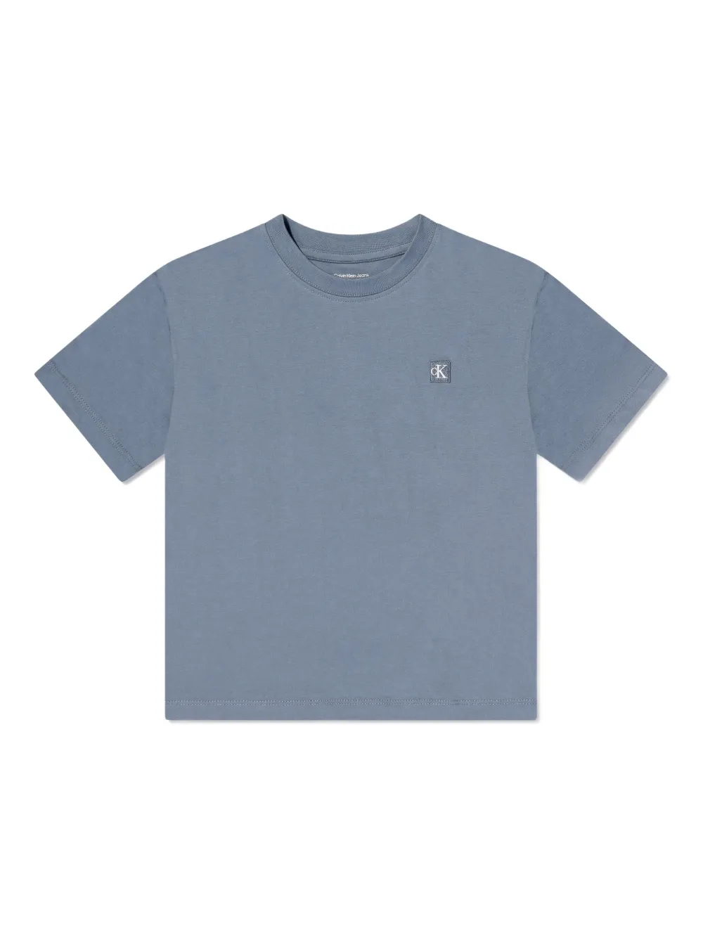 Calvin Klein Kids Katoenen T-shirt Grijs