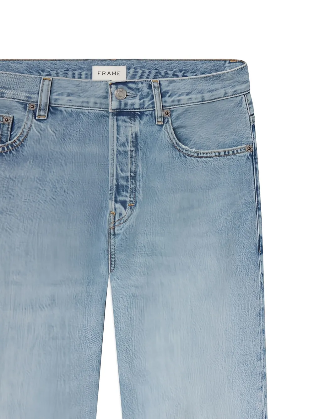 FRAME Katoenen jeans Blauw