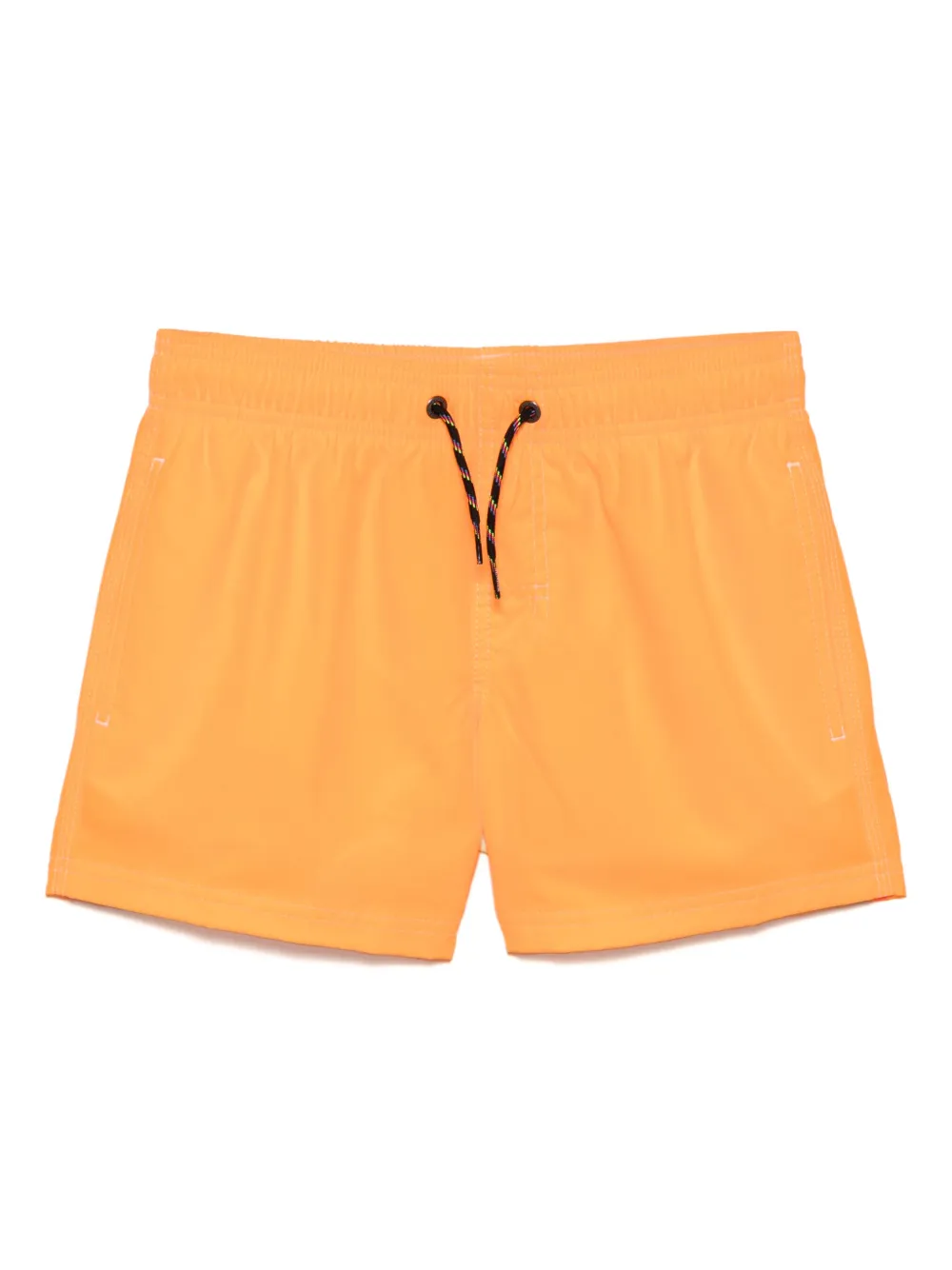 Sundek stripe-detailing swim short | Orange | Image 1