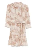 MC2 Saint Barth linen mini dress - Neutrals