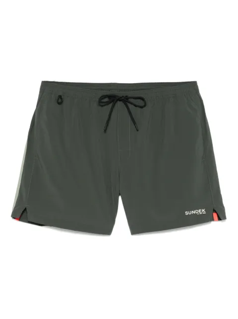 Sundek taffeta swim shorts