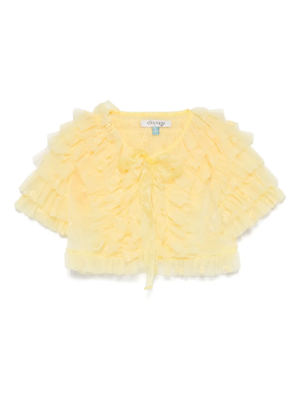 alapage tulle jacket | Yellow | Image 1