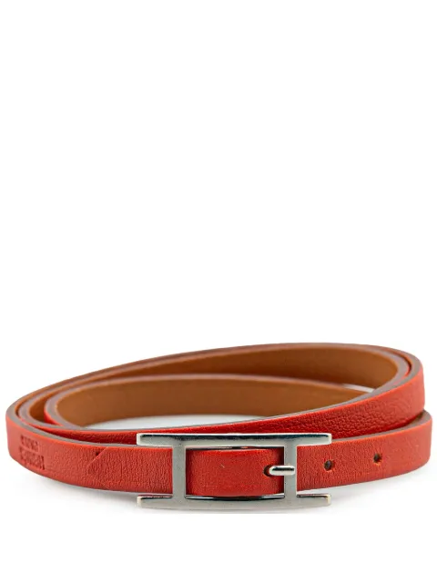 Hermès Pre-Owned bracelet Epsom Behapi Double Tour M (2013)