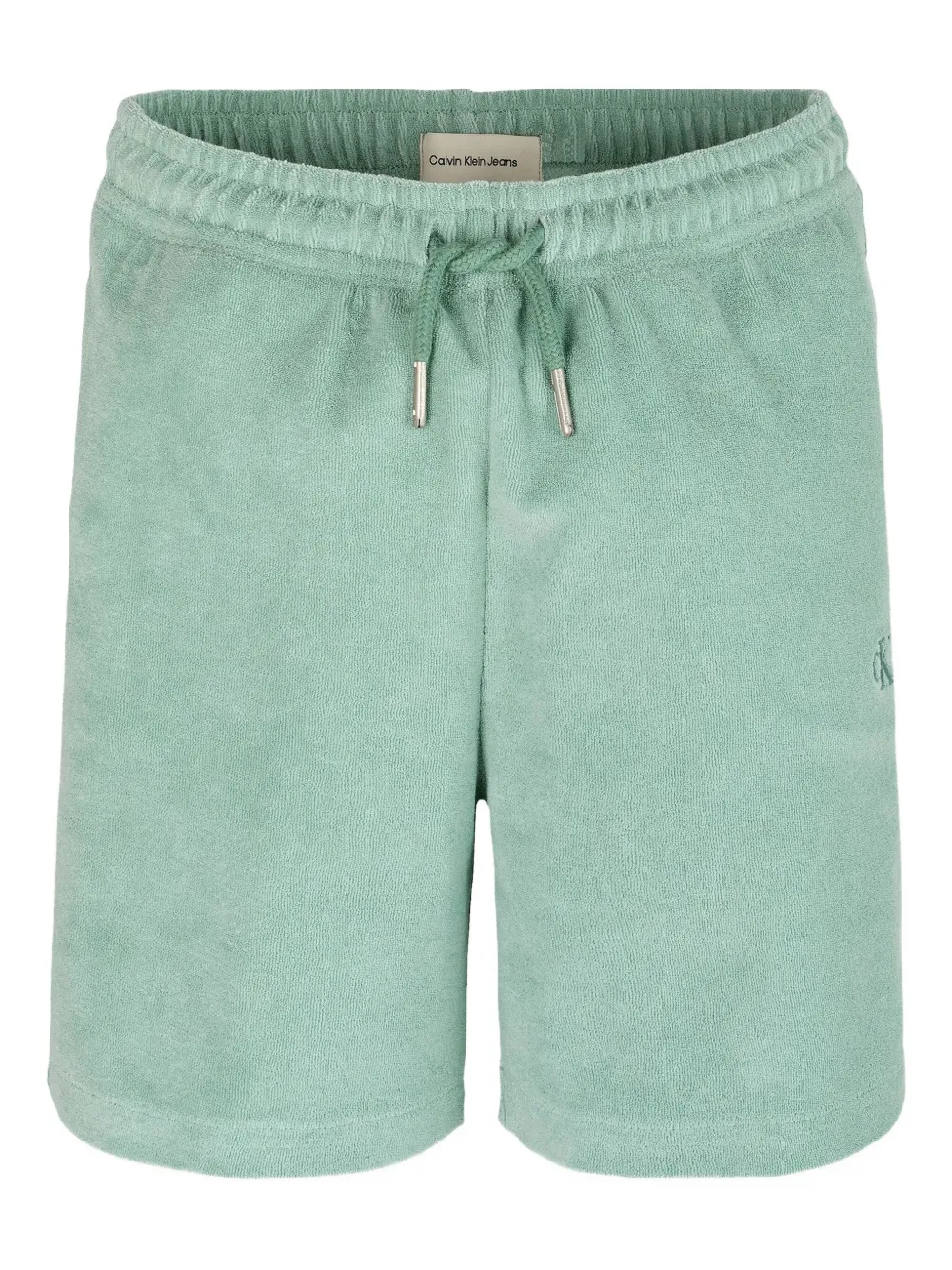 Calvin Klein Kids jersey track shorts Groen