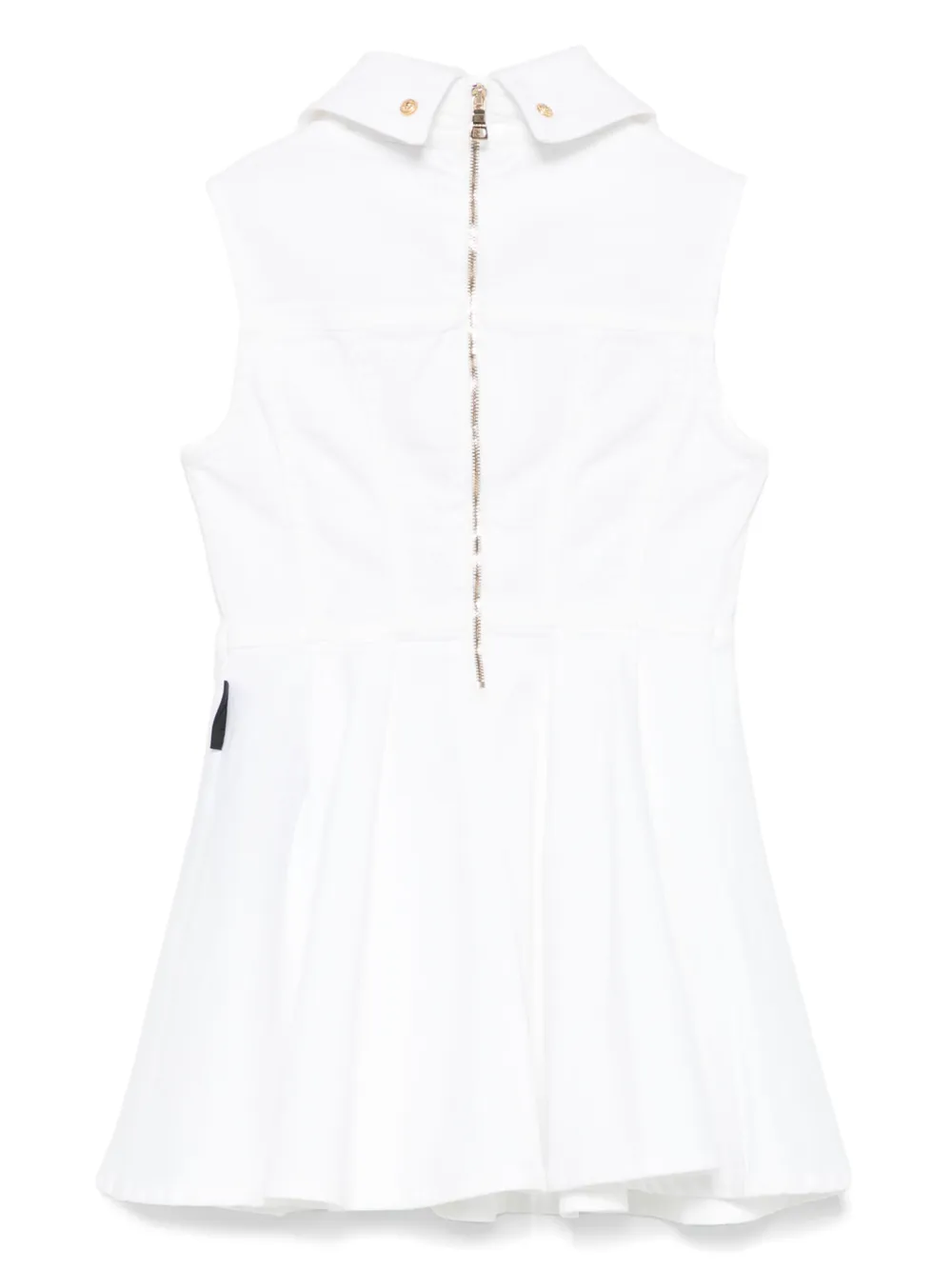 Shop Balmain Cotton-blend Dress