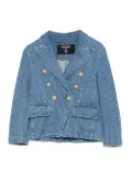 Balmain Kids double-breasted blazer - Blue