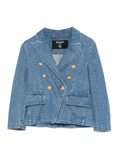 Balmain Kids double-breasted blazer