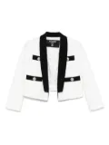 Balmain Kids single-breasted blazer - White