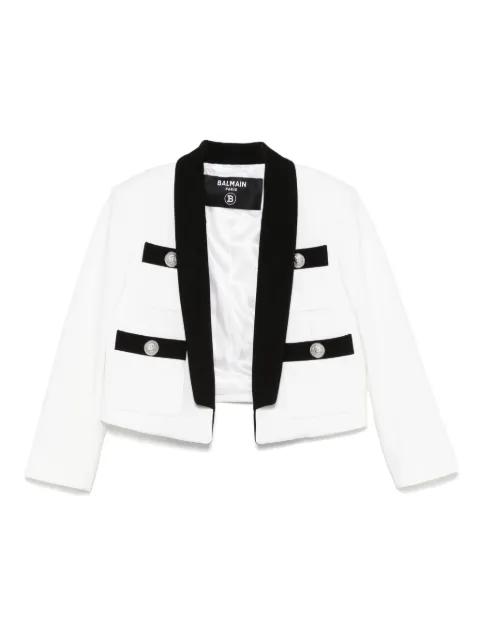 Balmain Kids single-breasted blazer