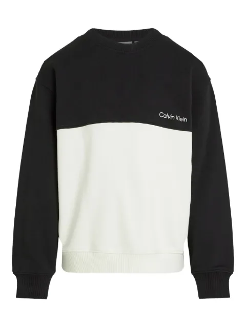Calvin Klein Kids colourblock sweatshirt