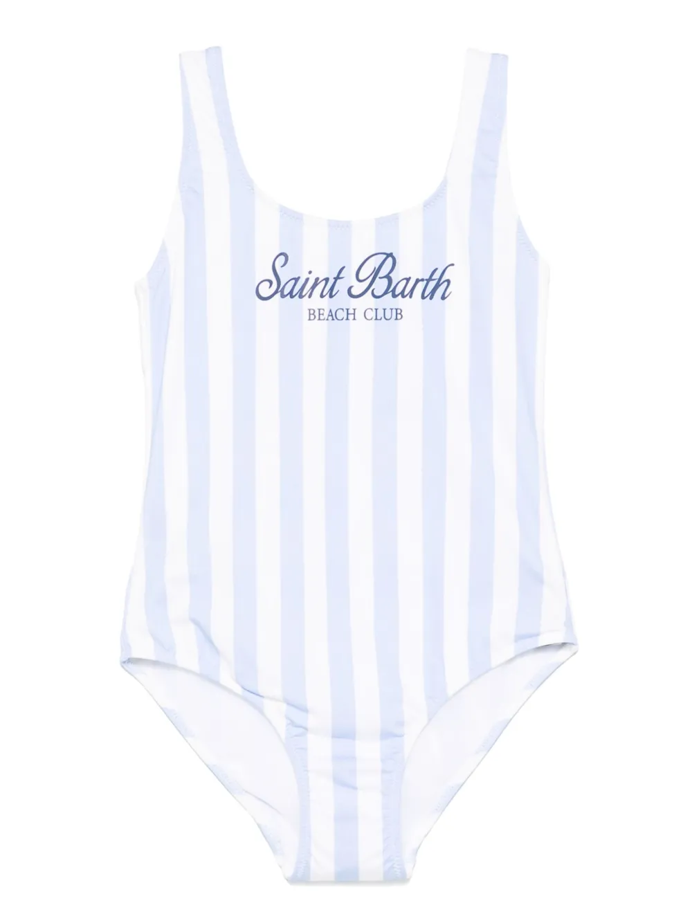 MC2 Saint Barth Kids Gestreept badpak Blauw