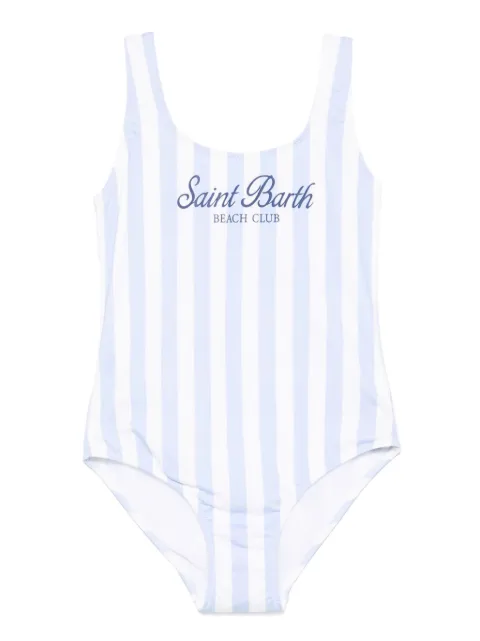 MC2 Saint Barth Kids striped swimsuit