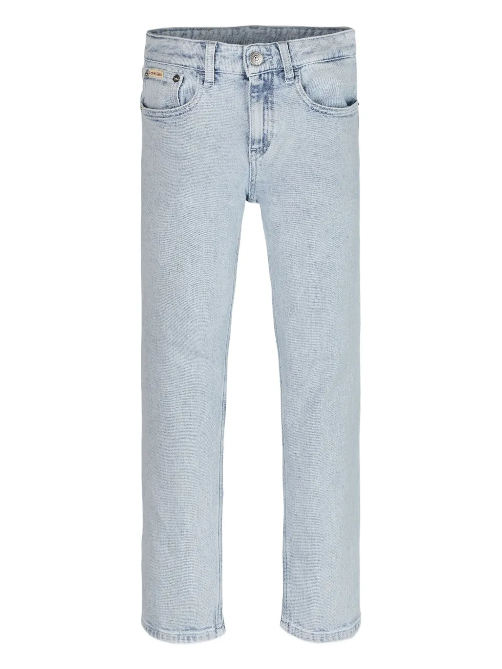 Calvin Klein Kids Jeans met logopatch Blauw
