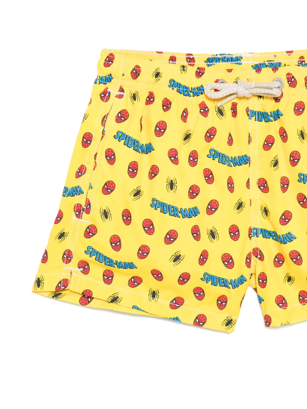 MC2 Saint Barth Kids Zwembroek met print Geel
