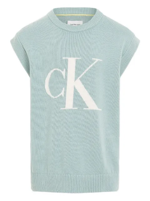 Calvin Klein Kids سويت شيرت بطبعة شعار الماركة