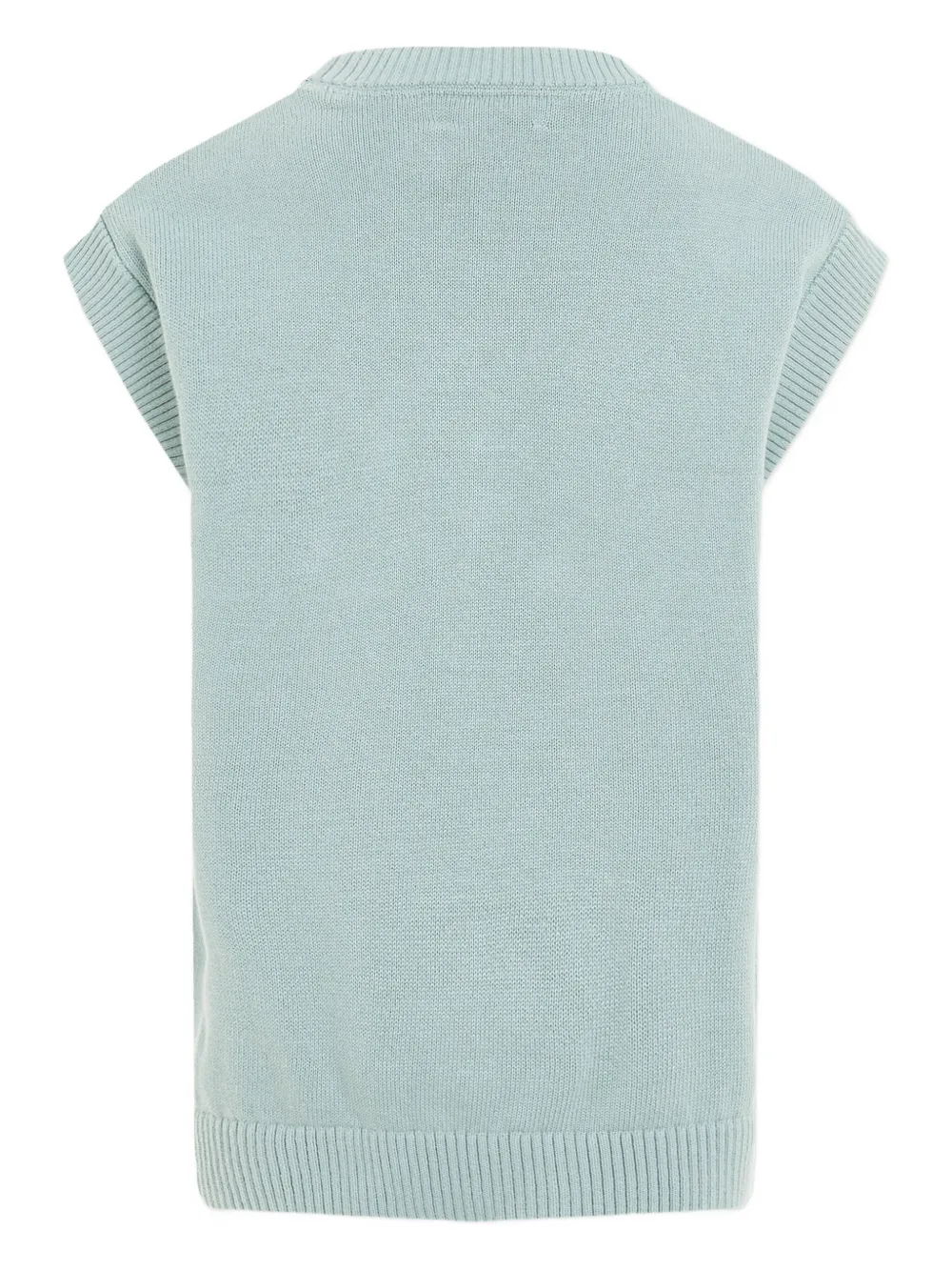 Calvin Klein Kids Sweater met logoprint Groen
