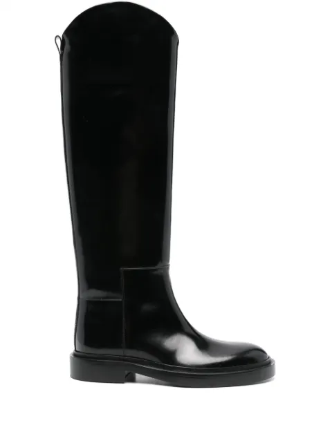 Jil Sander Pre-Owned leather boots