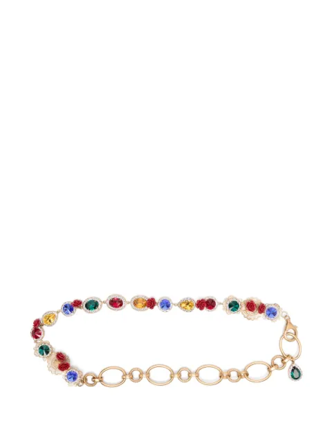 Dolce & Gabbana Pre-Owned rhinestone-embellished chain belt