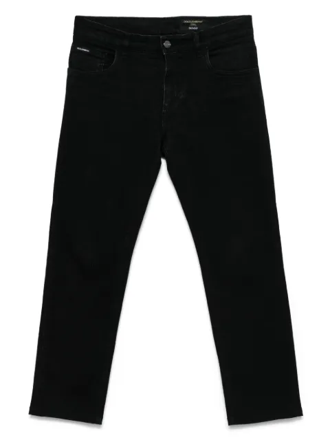Dolce & Gabbana Pre-Owned logo-appliqué jeans