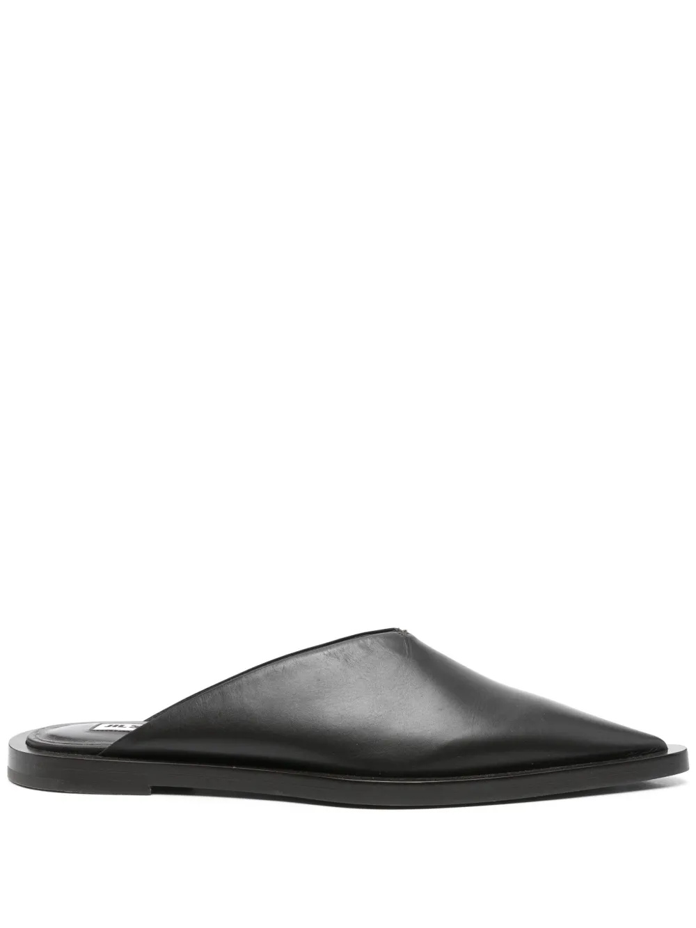 Jil Sander Pre-Owned pointed-toe leather mules | Brown | Image 1