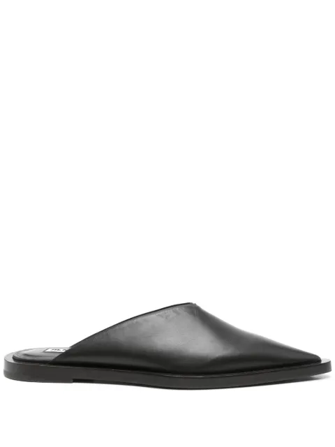 Jil Sander Pre-Owned pointed-toe leather mules