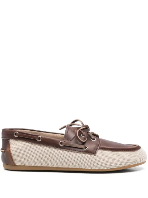 Miu Miu Pre-Owned mocasines con puntera redonda